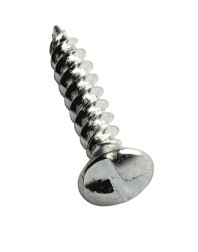 SECURITY WOODSCREW CSK ZINC 10G X 1 ONE WAY 